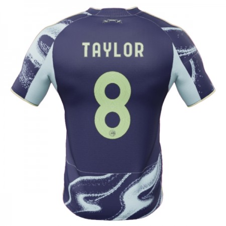 Virallinen pelipaita Ajax Amsterdam Taylor 8 Vieras 2025-26 Lyhythihainen - Miesten